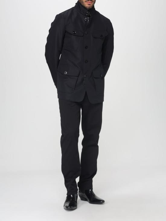 25FW 톰포드 자켓 OJM018FMC230 LB999 Black - TOMFORD