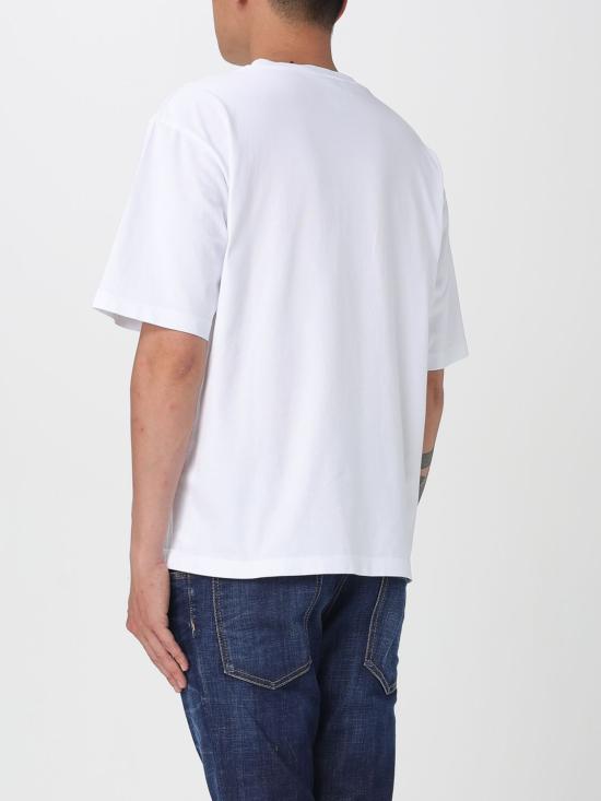 25FW 디스퀘어드2 반팔 티셔츠 S79GC0096D20033 100 White - DSQUARED2