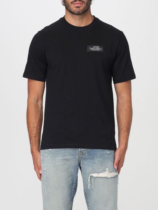 25FW 아미리 반팔 티셔츠 AMJYTE1198 001 Black