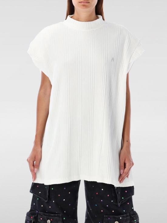 25FW 디 아티코 탑 247WCT182J048 001 White