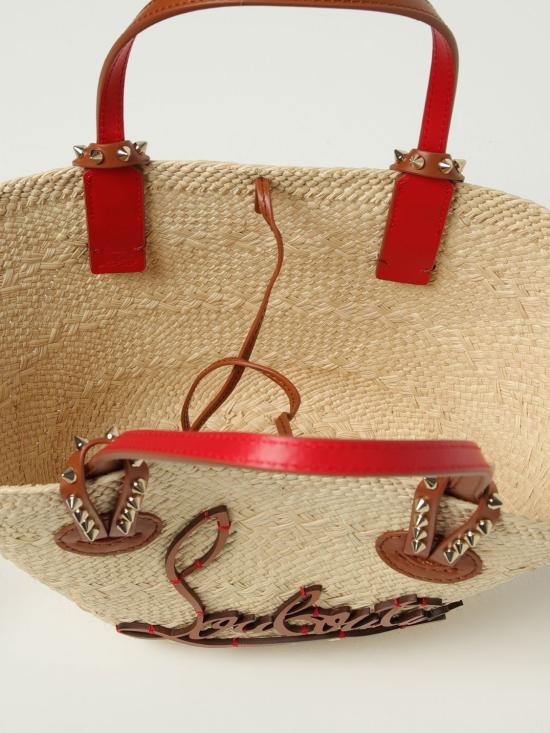26SS 크리스챤 루부탱 토트백 1255308 6370 Natural - CHRISTIAN LOUBOUTIN