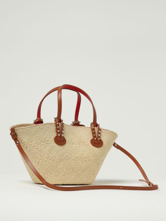 26SS 크리스챤 루부탱 토트백 1255308 6370 Natural - CHRISTIAN LOUBOUTIN