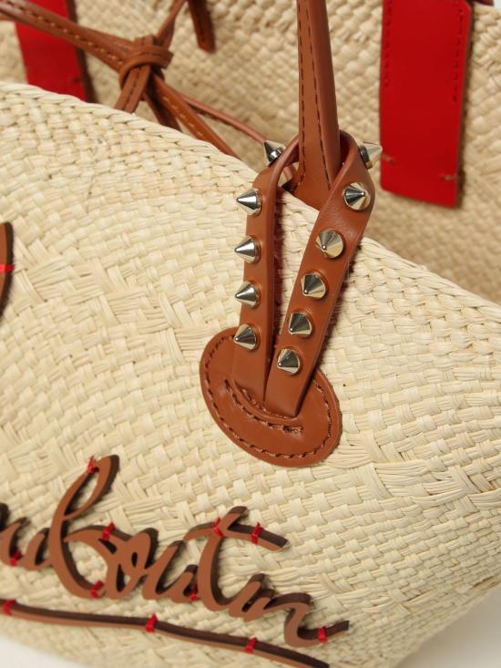 26SS 크리스챤 루부탱 토트백 1255308 6370 Natural - CHRISTIAN LOUBOUTIN