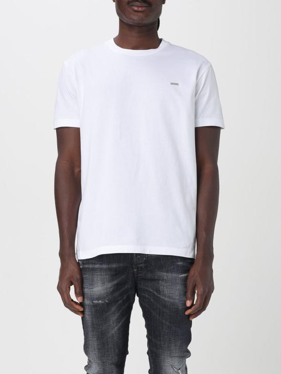 25FW 디스퀘어드2 반팔 티셔츠 S74GD1253D20020 100 White