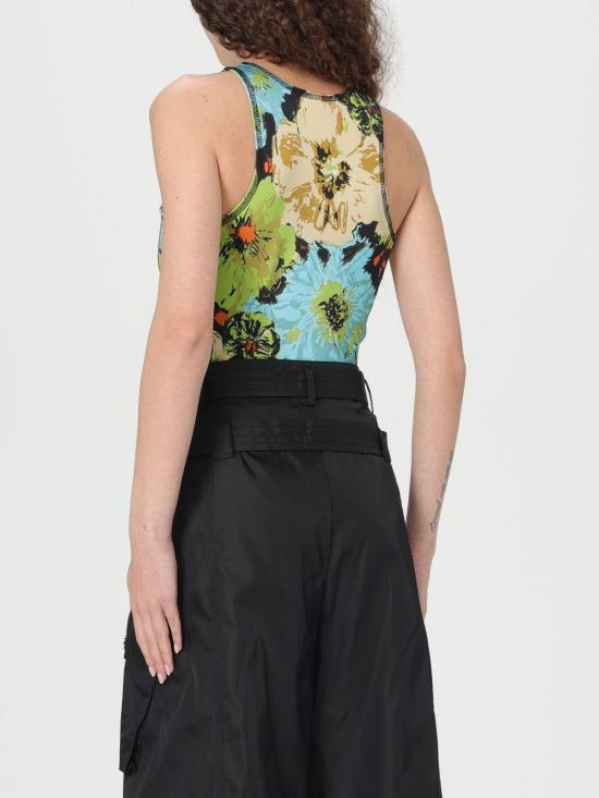 25SS 가니 민소매 티셔츠 T4134 999 Multicolor - GANNI