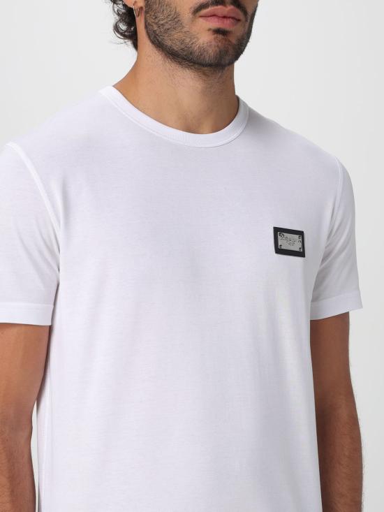25FW 돌체앤가바나 반팔 티셔츠 G8PT1TG7F2I W0800 White - DOLCE & GABBANA