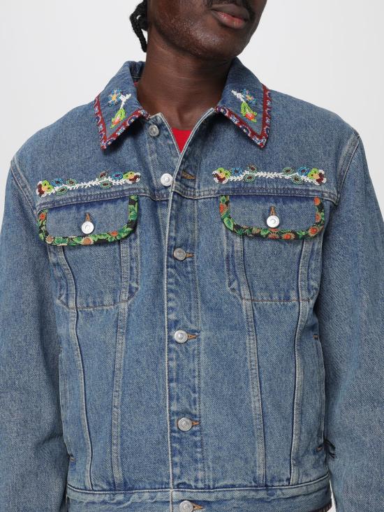 25FW 발렌티노 가라바니 데님 자켓 7V3DC04QB0W 558 Gnawed Blue - VALENTINO GARAVANI