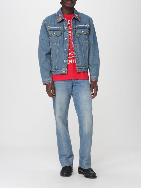 25FW 발렌티노 가라바니 데님 자켓 7V3DC04QB0W 558 Gnawed Blue - VALENTINO GARAVANI