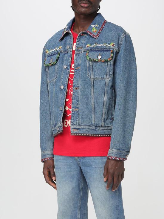 25FW 발렌티노 가라바니 데님 자켓 7V3DC04QB0W 558 Gnawed Blue - VALENTINO GARAVANI