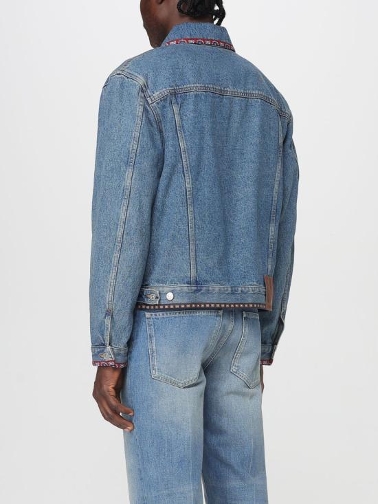 25FW 발렌티노 가라바니 데님 자켓 7V3DC04QB0W 558 Gnawed Blue - VALENTINO GARAVANI