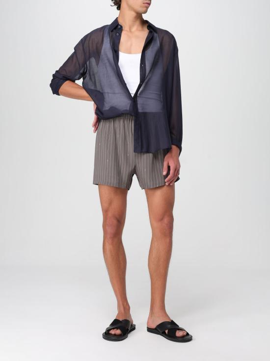 25SS 생로랑 긴팔 셔츠 826663Y1K39 4102 Blue - SAINT LAURENT