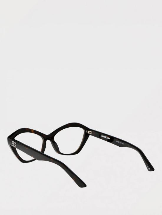 25FW 발렌시아가 안경 BB0341O 002 Brown - BALENCIAGA