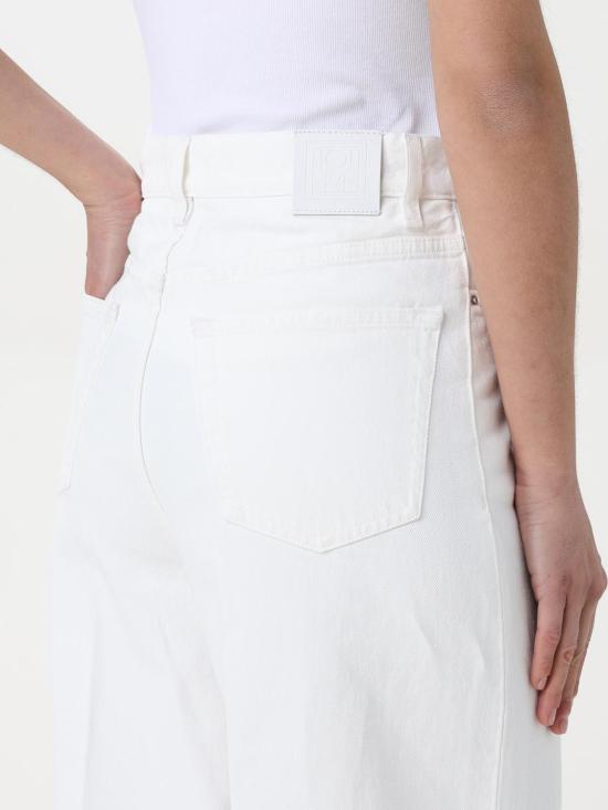 25SS 토템 데님 팬츠 242WRB2429FB0083 047 White - TOTEME