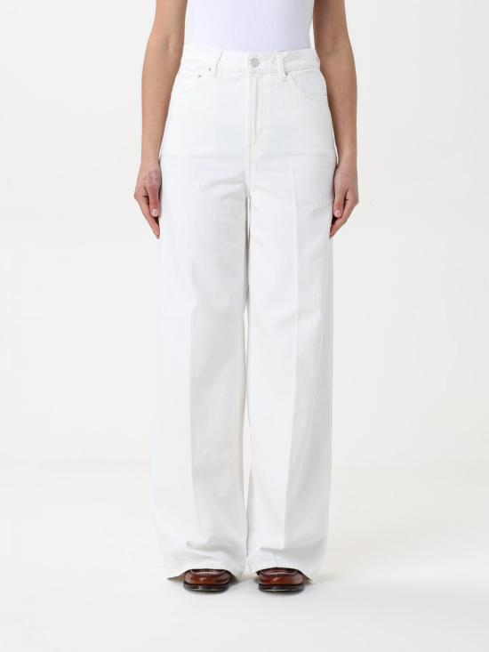 25SS 토템 데님 팬츠 242WRB2429FB0083 047 White