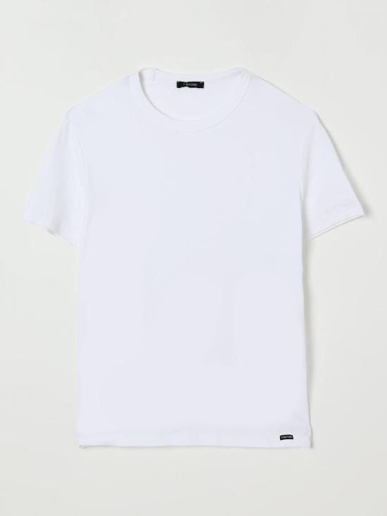 25FW 톰포드 코튼 크루넥 언더웨어 티셔츠 T4M081040 100 White - TOMFORD