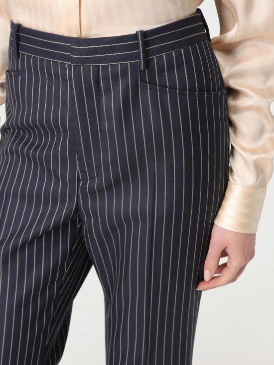 25SS 톰포드 스트레이트 팬츠 PAW558FAX1404 ZHBBY Blue - TOMFORD