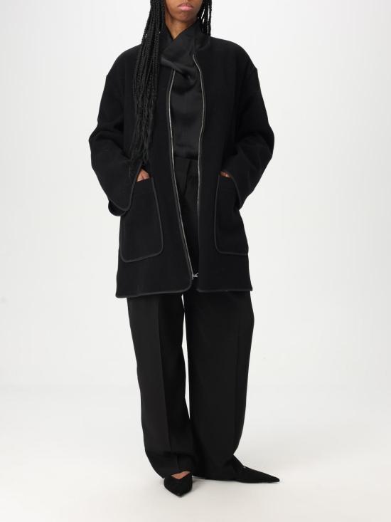 25SS 토템 민소매 티셔츠 251WRT0460FB0344 001 Black - TOTEME