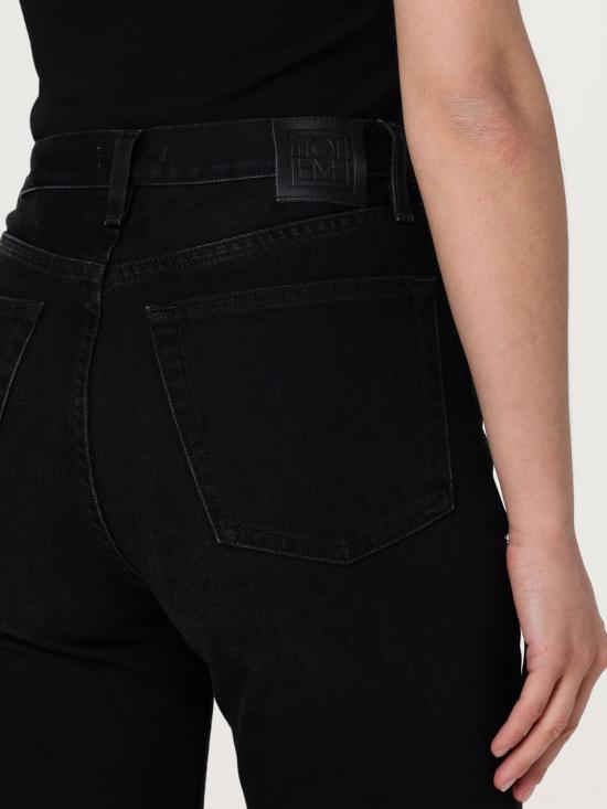 25SS 토템 데님 팬츠 241WRB2545FB0046 068 Black - TOTEME