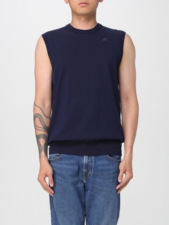 25SS 까웨 니트 베스트 K4122ZW K89 Blue