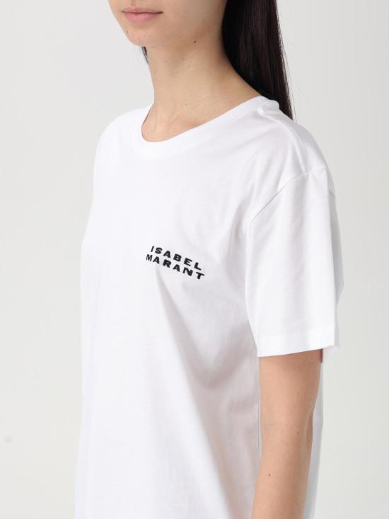 25SS 이자벨마랑 반팔 티셔츠 TS0103FAA2N44I 20WH White - ISABEL MARANT