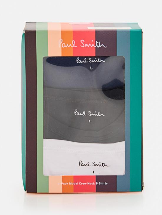 25FW 폴 스미스 반팔 티셔츠 M1A388FHP3PK 1A Multicolor - PAUL SMITH