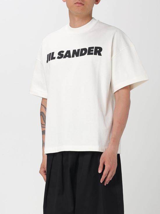 25FW 질샌더 반팔 티셔츠 J21GC0001J45148 102 White - JIL SANDER
