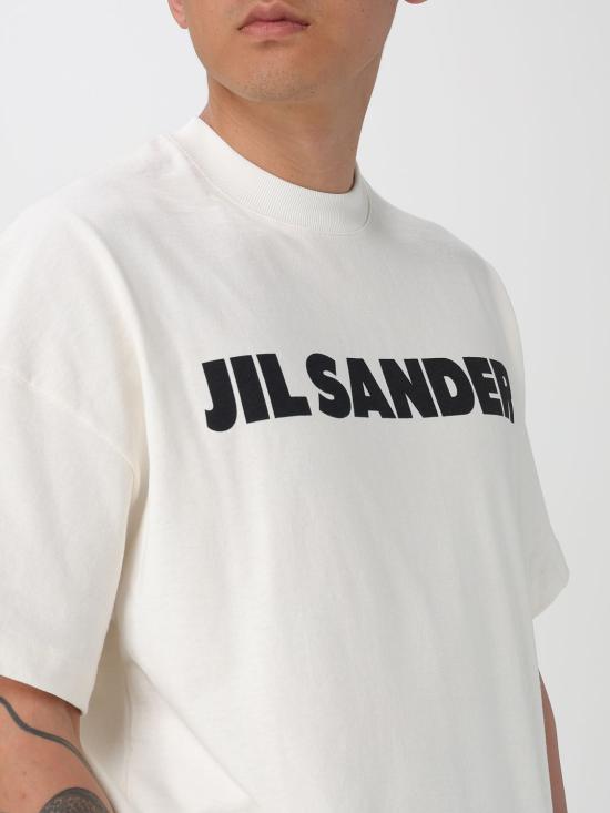 25FW 질샌더 반팔 티셔츠 J21GC0001J45148 102 White - JIL SANDER
