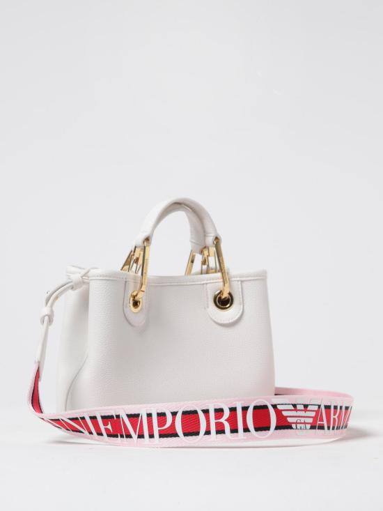 26SS 엠포리오 아르마니 토트백 EW000382AF12103 M0034 White - EMPORIO ARMANI