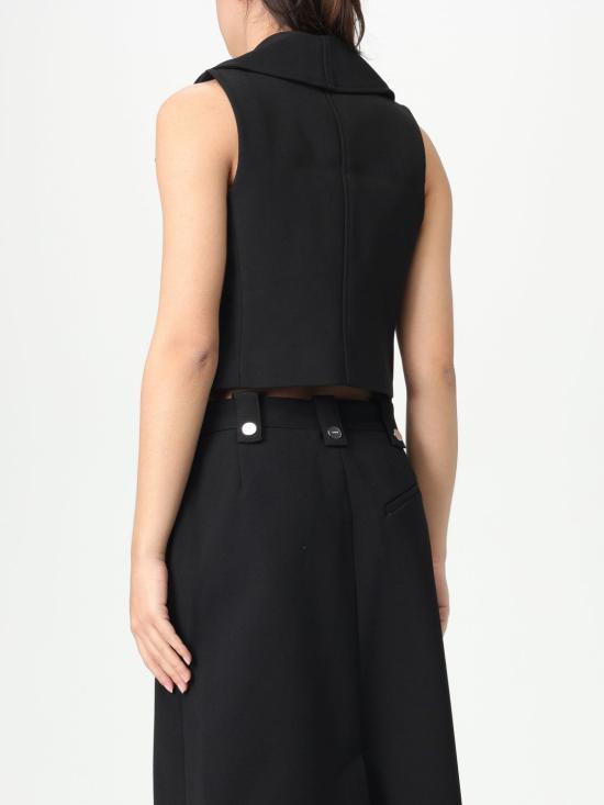 25SS 가니 베스트 W0189 099 Black - GANNI