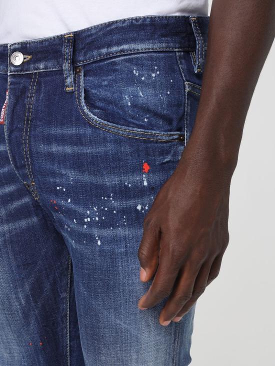 25FW 디스퀘어드2 데님 팬츠 S74LB1734S30664 470 Blue - DSQUARED2