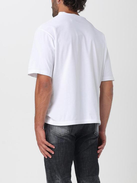 25FW 디스퀘어드2 반팔 티셔츠 S74GD1476D20020 961 White - DSQUARED2