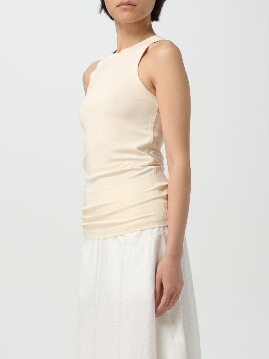 25SS 토템 민소매 티셔츠 242WRT1727FB0162 116 Beige - TOTEME