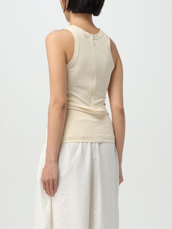 25SS 토템 민소매 티셔츠 242WRT1727FB0162 116 Beige - TOTEME