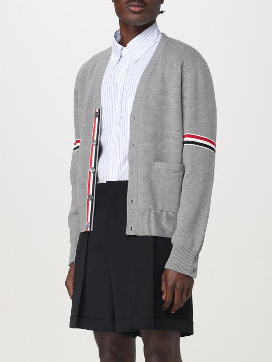 25SS 톰브라운 스웨터 MKC310AY3007 055 Grey - THOM BROWNE
