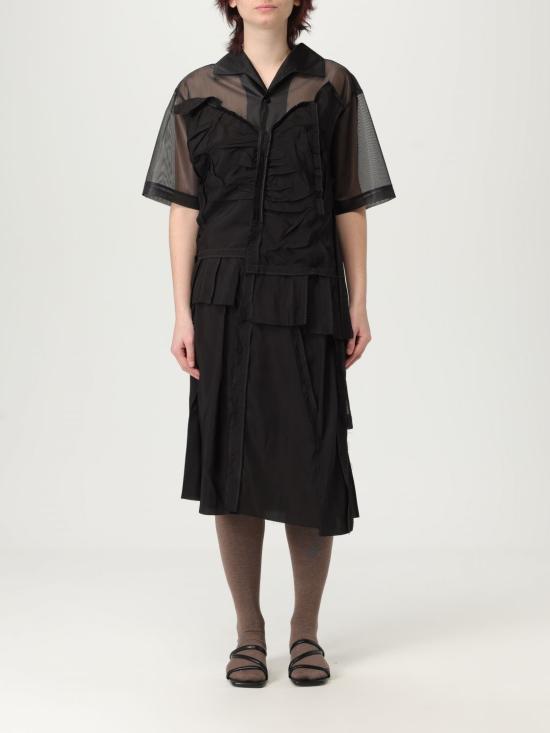  마르지엘라 미디 원피스 S51DD0027MTJ020 900 Black