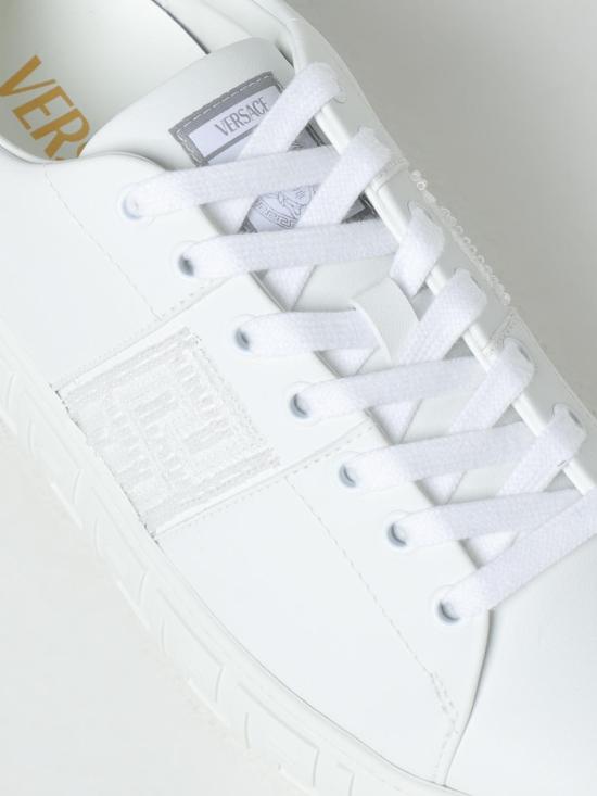 24FW 베르사체 뮬/슬리퍼 10135681A11548 1W010 White - VERSACE