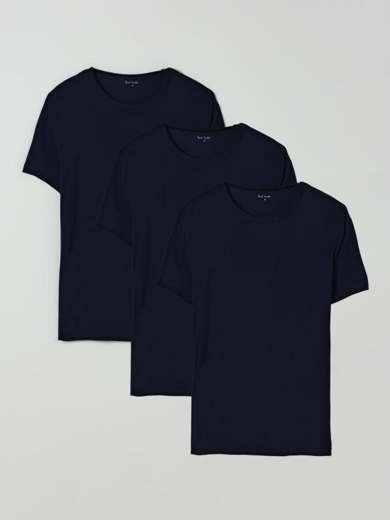 25FW 폴 스미스 반팔 티셔츠 M1A388FHP3PK 47 Blue - PAUL SMITH