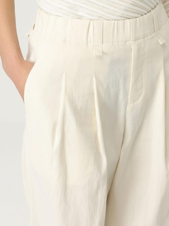 25SS 이세이 미야케 스트레이트 팬츠 IM56FF537 06 White - ISSEY MIYAKE