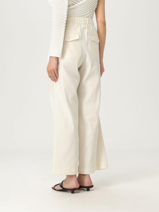 25SS 이세이 미야케 스트레이트 팬츠 IM56FF537 06 White - ISSEY MIYAKE