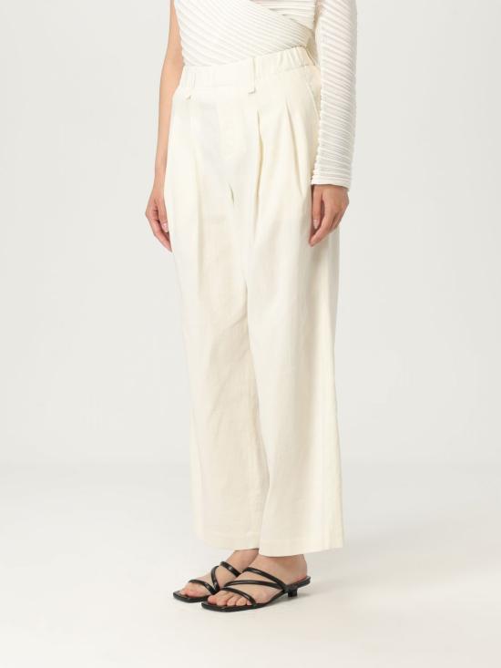 25SS 이세이 미야케 스트레이트 팬츠 IM56FF537 06 White - ISSEY MIYAKE