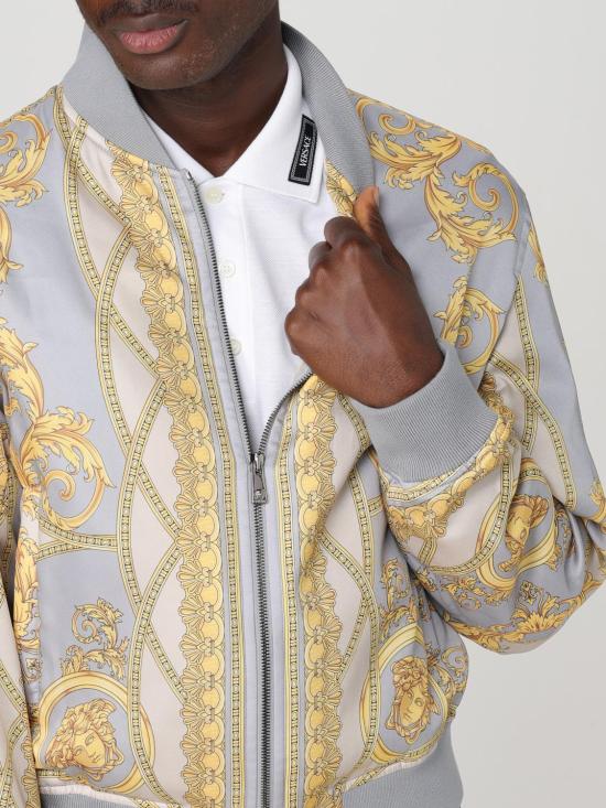 25FW 베르사체 폴로 티셔츠 10139061A11276 1W010 White - VERSACE