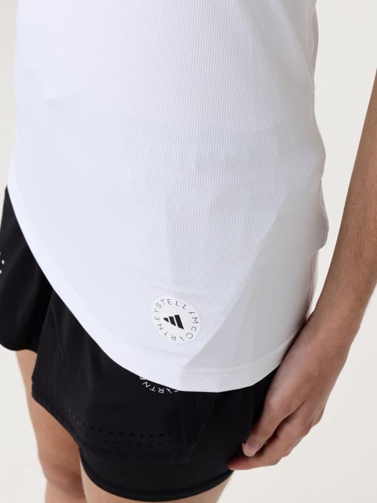 25SS 아디다스 바이 스텔라매카트니 민소매 티셔츠 JJ2566 White - ADIDAS BY STELLA MCCARTNEY