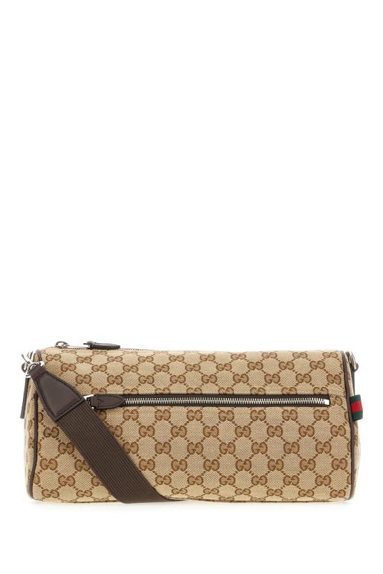 25FW 구찌 캔버스 스몰 보스턴 백   834455FAEPT 9753 EBONY COCOA VRV