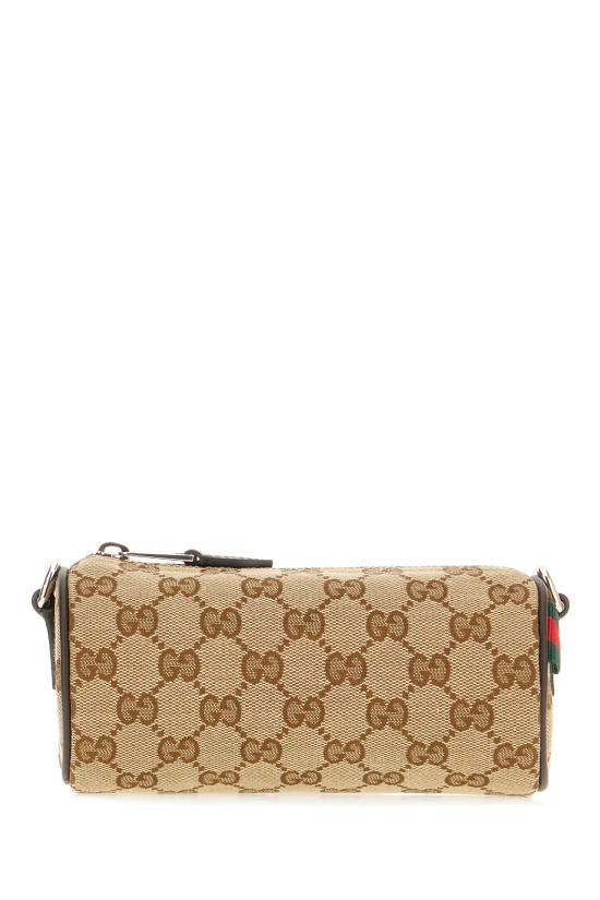 25FW 구찌 캔버스 미니 보스턴 백  834269FAEON 9750 EBONY COCOA VRV