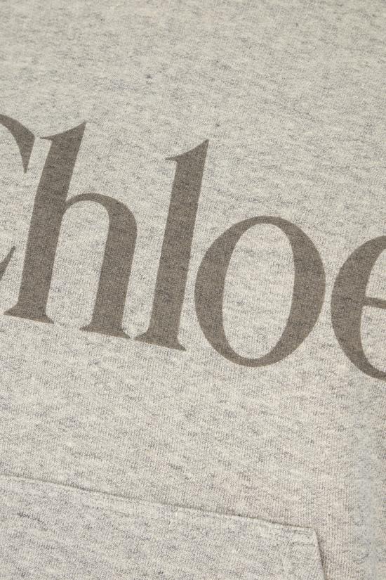25FW 끌로에 후드 티셔츠 CH25AJH10179 060 VAPOR GREY - CHLOE