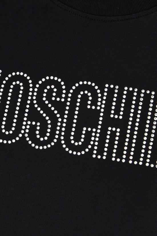 25FW 모스키노 반팔 티셔츠 07205541 1555 FANTASIA NERO - MOSCHINO