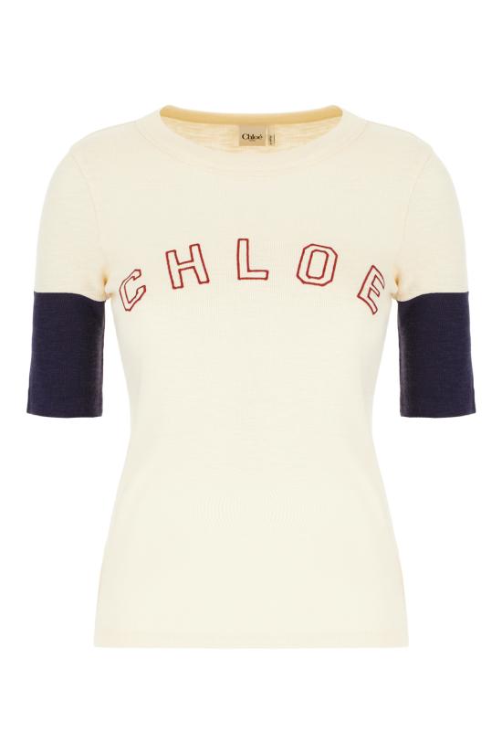 25FW 끌로에 스웨터 CH25AJH01174 107 ICONIC MILK