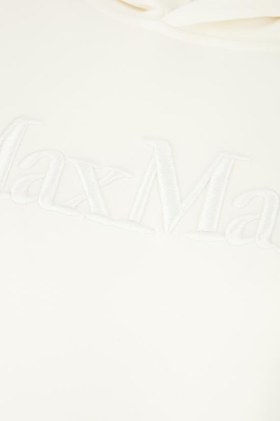 25FW 에스막스마라 후드 티셔츠 VISIERA 001 Bianco - 'S MAX MARA