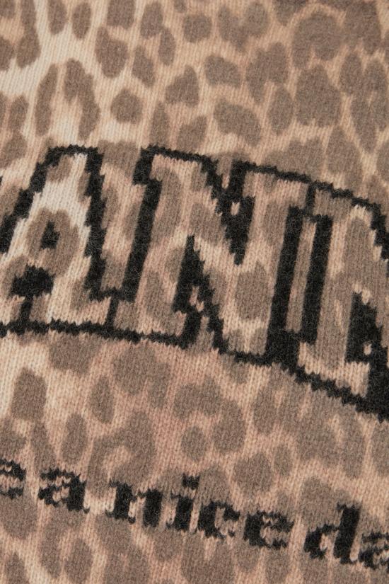 25FW 가니 스웨터 K25002678 943 LEOPARD - GANNI