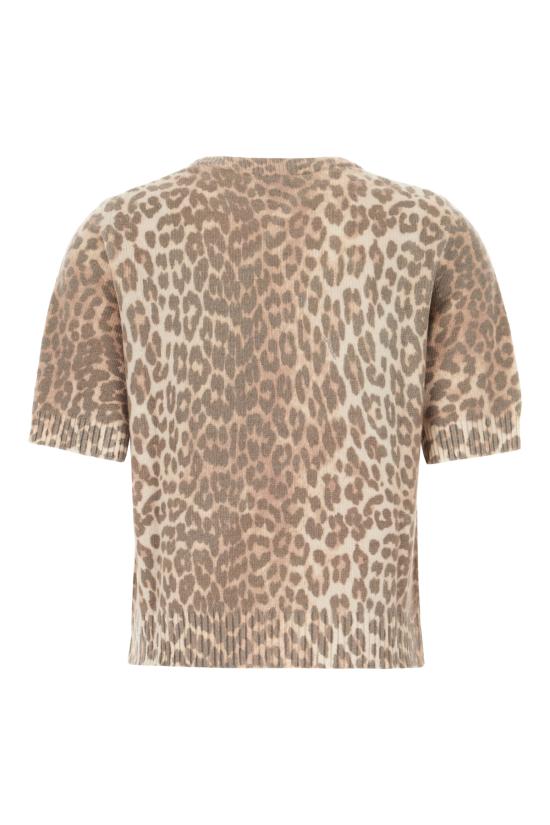 25FW 가니 스웨터 K25002678 943 LEOPARD - GANNI